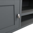 Malmesbury Grey TV Unit Large 120 x 38 x 45 cm