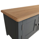 Malmesbury Grey TV Unit Large 120 x 38 x 45 cm