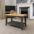 Malmesbury Grey Coffee Table Small 80 x 45 x 45 cm