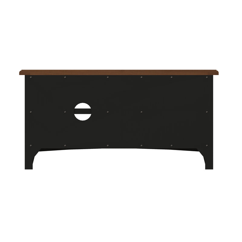 Malmesbury Grey TV Unit 90 x 38 x 45 cm