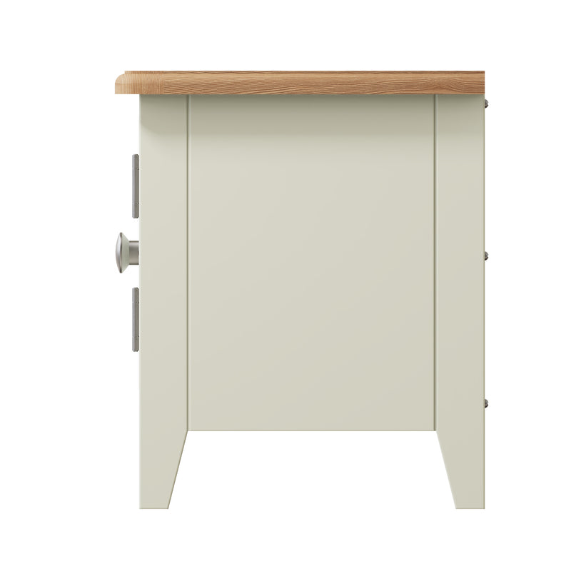 Salisbury Pure White TV Unit 90 x 38 x 45 cm