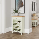 Salisbury Pure White Wine Cabinet 55 x 30 x 80 cm