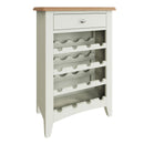 Salisbury Pure White Wine Cabinet 55 x 30 x 80 cm