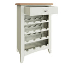 Salisbury Pure White Wine Cabinet 55 x 30 x 80 cm