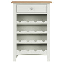 Salisbury Pure White Wine Cabinet 55 x 30 x 80 cm