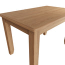 Shrewsbury Light Oak Extending Table 1.2m-1.6m 120/160 x 75 x 78 cm