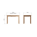 Shrewsbury Light Oak Extending Table 1.2m-1.6m 120/160 x 75 x 78 cm