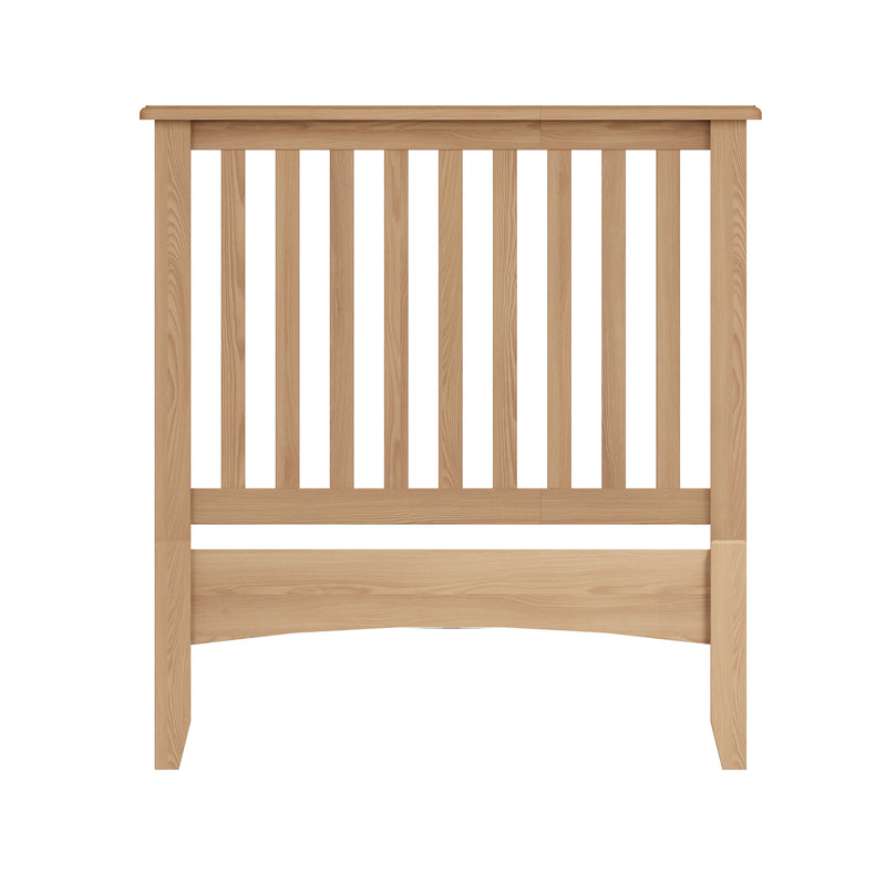 Shrewsbury Light Oak Bed 3' Single 103 x 204 x 110 cm