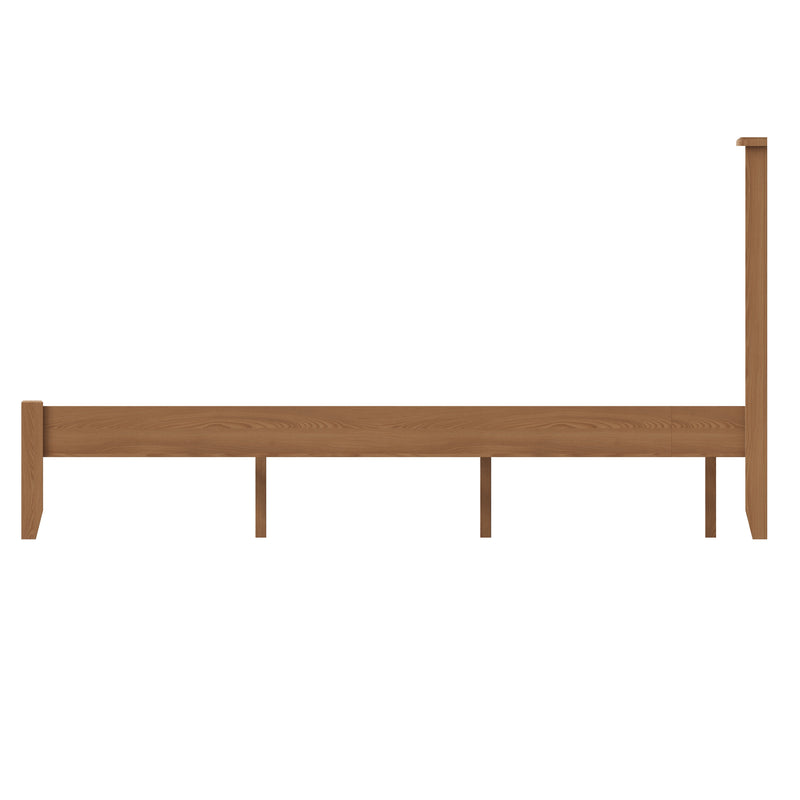 Shrewsbury Light Oak Bed 4'6" Double 150 x 204 x 110 cm
