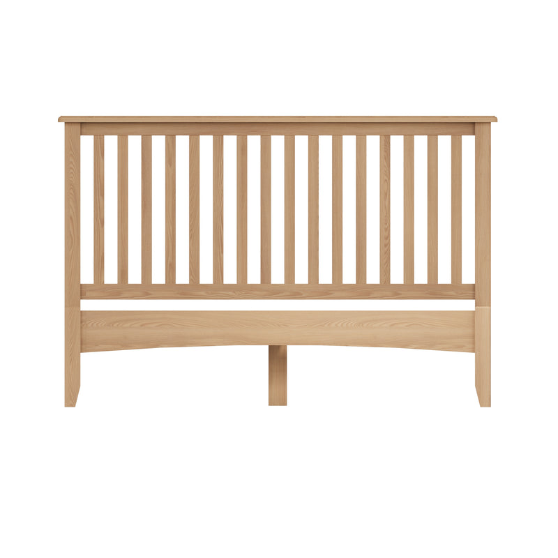 Shrewsbury Light Oak Bed 5' King 166 x 214 x 110 cm