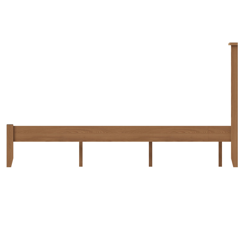 Shrewsbury Light Oak Bed 5' King 166 x 214 x 110 cm