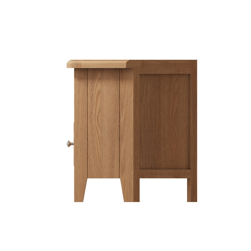 Shrewsbury Light Oak Corner TV Unit 90 x 44 x 48 cm
