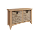 Shrewsbury Light Oak Hall Bench 80 x 30 x 50 cm