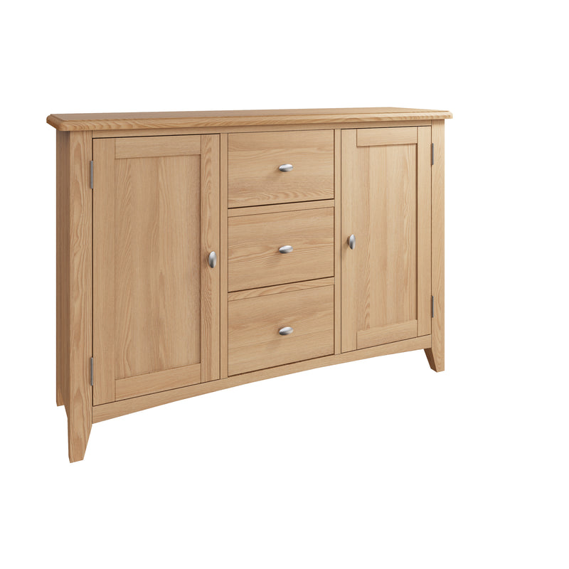 Shrewsbury Light Oak Large Sideboard 115 x 34 x 80 cm