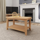 Shrewsbury Light Oak Coffee Table Small 80 x 45 x 45 cm
