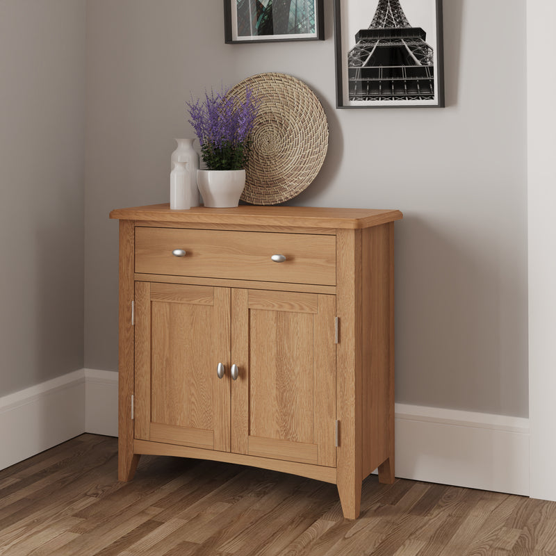 Shrewsbury Light Oak Sideboard Small 75 x 34 x 75 cm