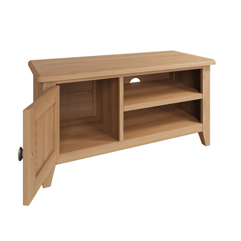 Shrewsbury Light Oak TV Unit 90 x 38 x 45 cm