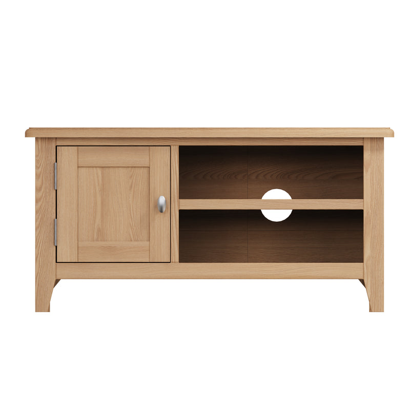 Shrewsbury Light Oak TV Unit 90 x 38 x 45 cm