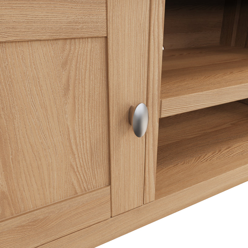 Shrewsbury Light Oak TV Unit 90 x 38 x 45 cm