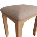 Shrewsbury Light Oak Stool 42 x 35 x 48 cm