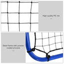 Blue Football Rebounder Net