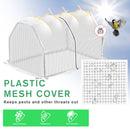 Outsunny 99x71x60cm Mini PVC Cover Steel Frame Greenhouse