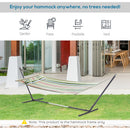 Outsunny Hammock Stand Black