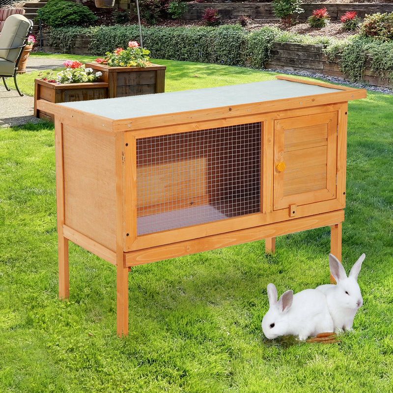 Pawhut  Rabbit Hutch