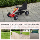 Kids Ride on Pedal Go Kart - Red