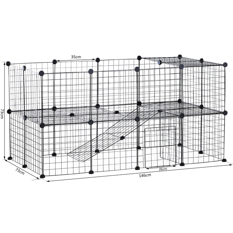 PawHut Small Animal Playpen