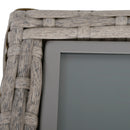 Outsunny 4 PCs Rattan Wicker Sofa Set Conservatory Furniture w/ Side Storage Box