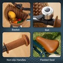 Kids Balance Bike with Basket - Blue