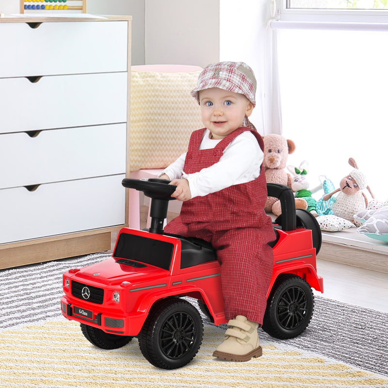 HOMCOM Kids Ride On Car Mercedes Benz G350 - Red