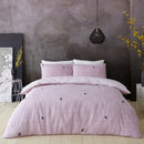 Bee Happy Duvet Set- Blush Pink