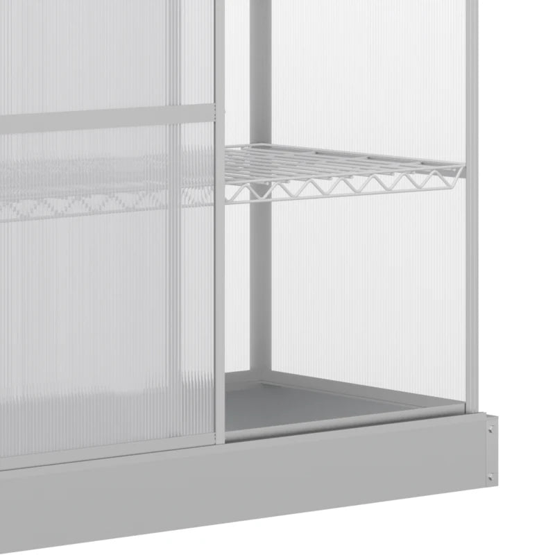 Outsunny Sun Plate 3-Tier Greenhouse