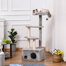 PawHut Cat Tree with Sisal Scratching Post