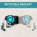 DURHAND 10M Water Hose Reel Compact Garden Patio Car Locking Auto Retract Spray