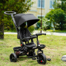 Baby Tricycle 4in1 Stroller with Handle - Black