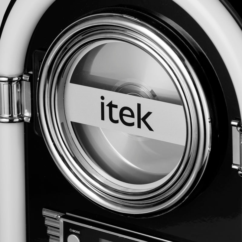 Itek Freedom Bluetooth Jukebox with CD Player and FM Radio Gloss Black
