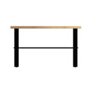 Sheffield Industrial Oak Dining Table 1.3m