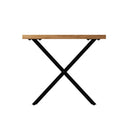 Sheffield Industrial Oak Dining Table 1.3m