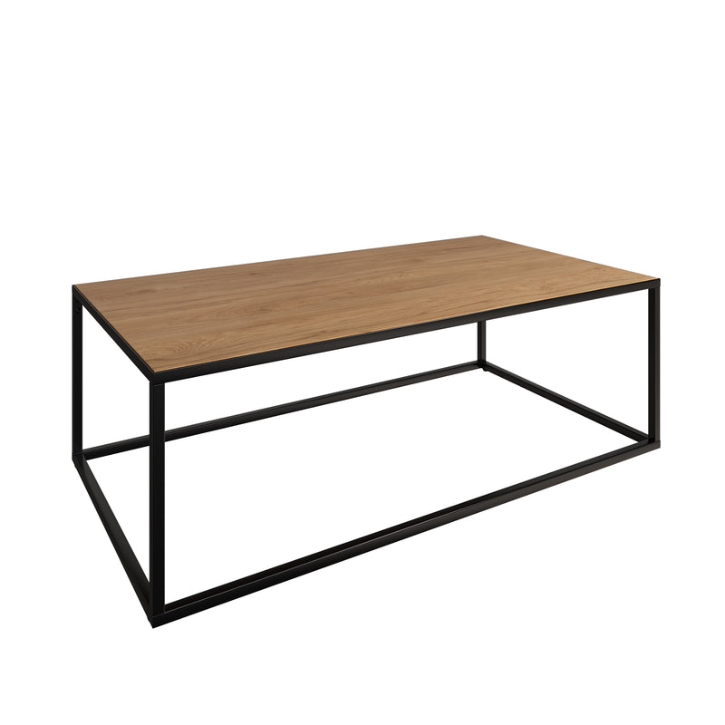 Sheffield Industrial Oak Large Coffee Table 120 x 65 x 40 cm