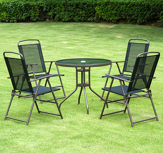 Outsunny 6 Piece Patio Dining Set