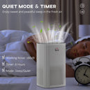 HOMCOM Air Purifier - White