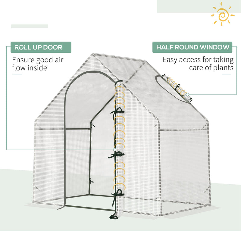 Outsunny Walk-In Portable Greenhouse