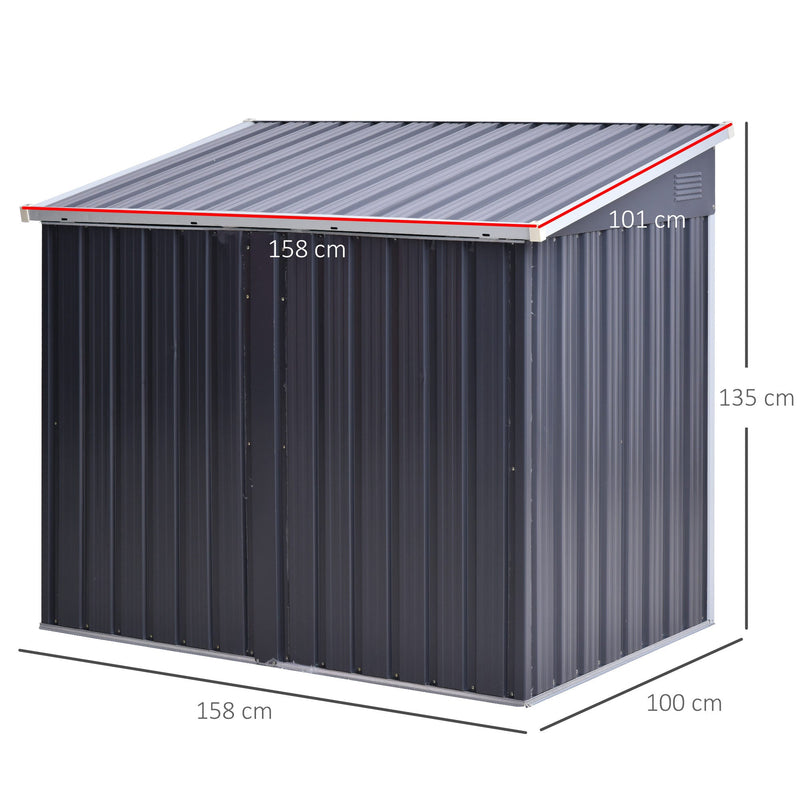 Storage Shed For Rubbish Bins