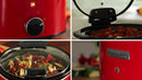 Crockpot Slow Cooker 3.5L - Red
