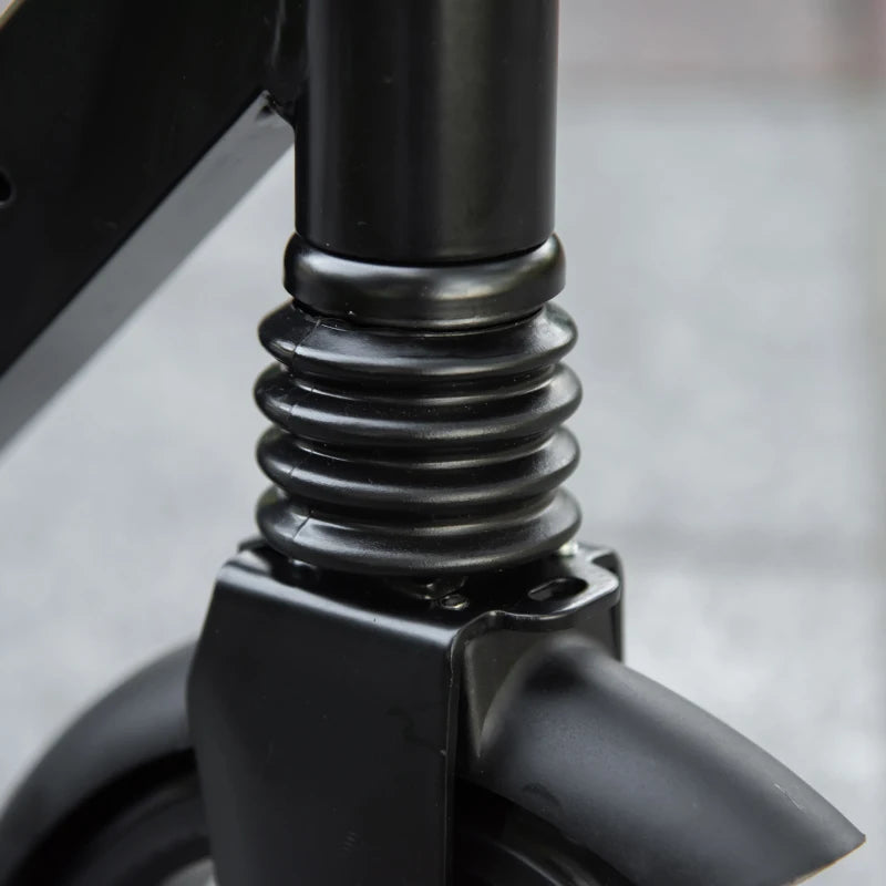 HOMCOM Folding Kick Scooter with Brakes - Black