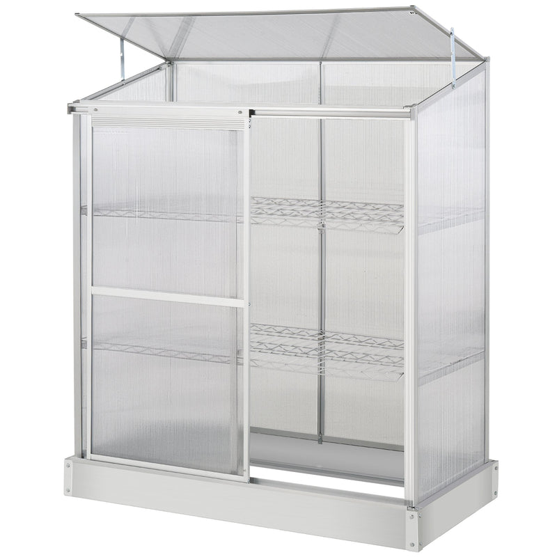 Outsunny Sun Plate 3-Tier Greenhouse