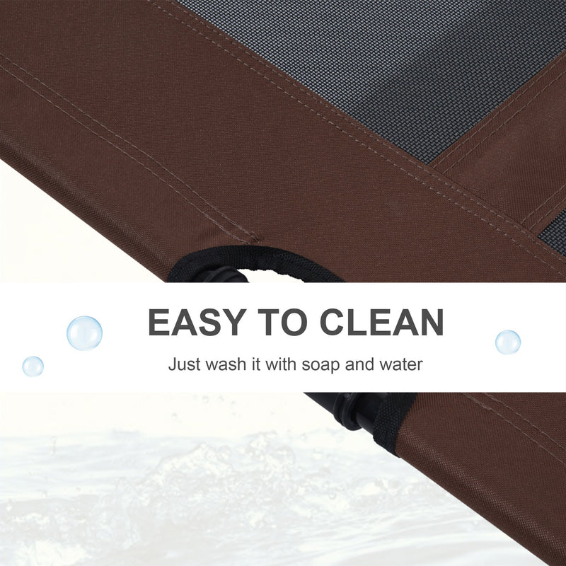 PawHut Pet Bed - Dark Brown